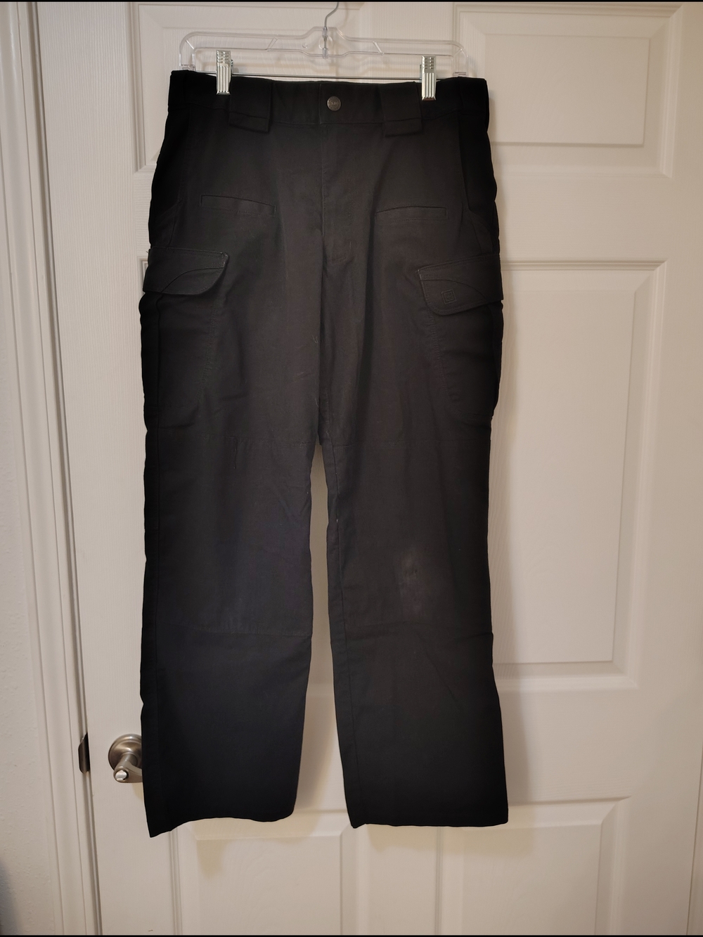 5.11 Tactical Black Cargo Pants with Multiple Utility Pockets